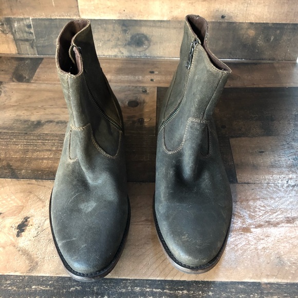 Men’s Banana Republic Leather Ankle Boots 9.5 - Picture 3 of 8